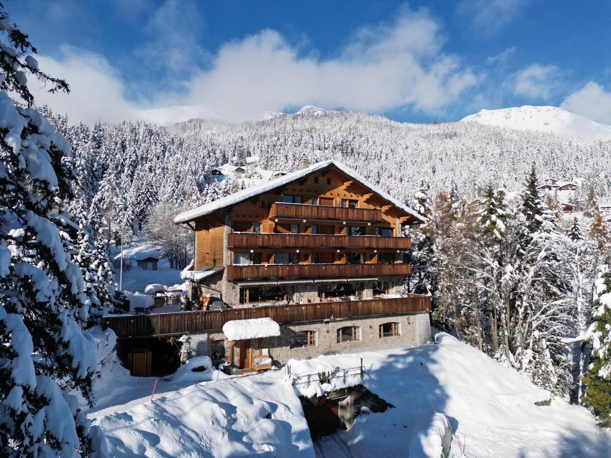Colorado Riders Chalet Кран-Монтана Экстерьер фото